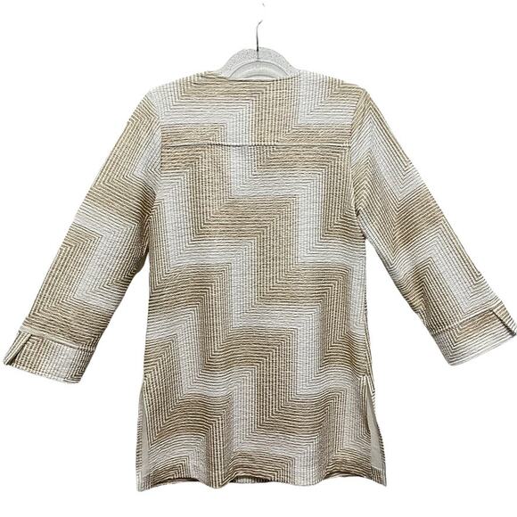 Chico's Traveler's Crushed Jacket Women's Chico's Size 0 US size 4 Small New - Picture 2 of 16